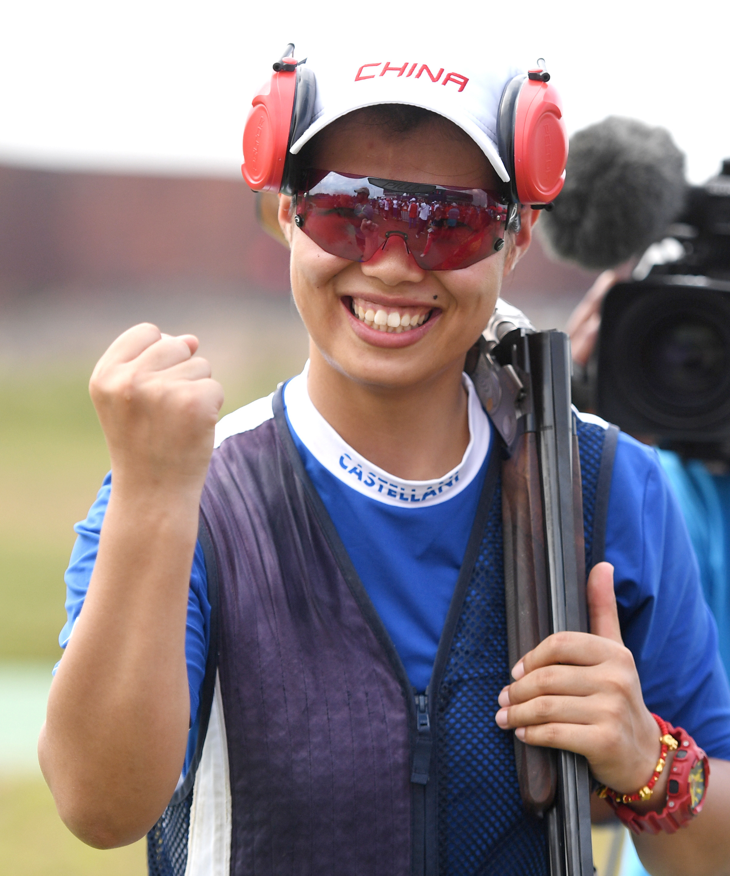 沙特阿拉伯女子射击选手意外夺冠