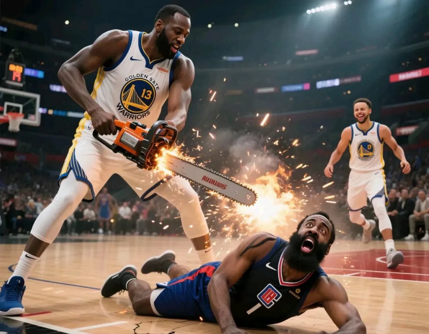 快船球员技惊四座,成功阻击对手反扑 快船球员技惊四座,成功阻击对手反扑