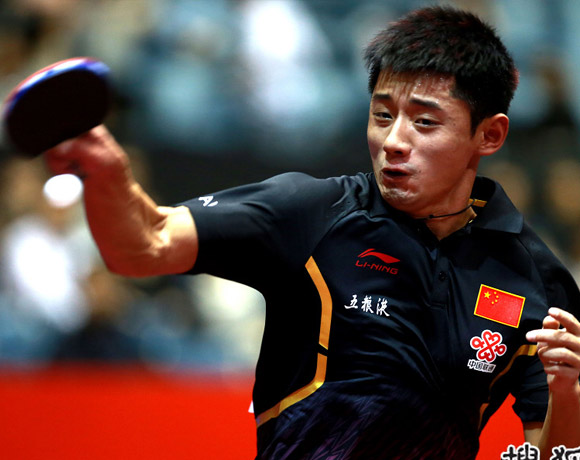 奥地利队翻盘韩国队，张继科带队取胜